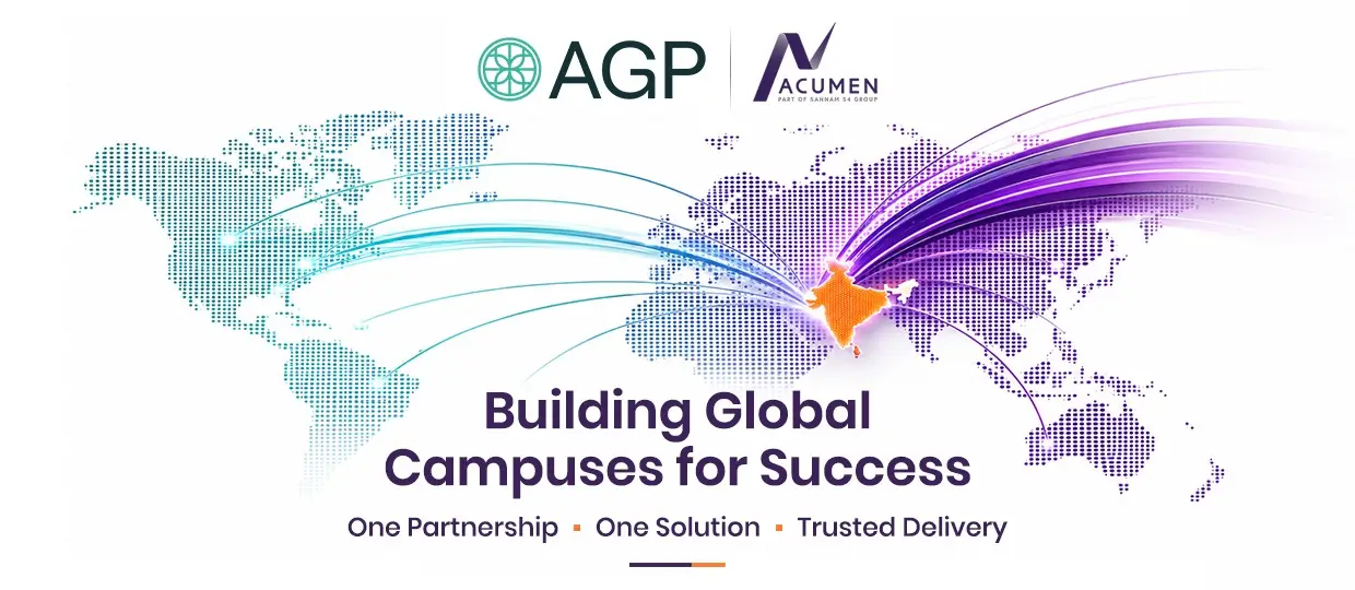 Featured image for “Acumen and AGP Announce Strategic Partnership for International Campuses in India”